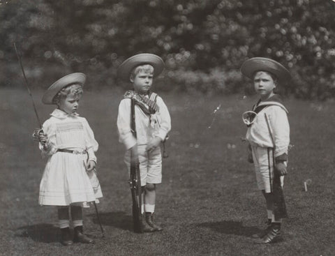 Prince Edward, Duke of Windsor (King Edward VIII); Princess Mary, Countess of Harewood; King George VI NPG x26027