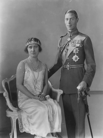 King George VI; Queen Elizabeth, the Queen Mother NPG x27986