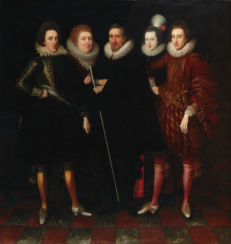 The 1st Earl of Monmouth and his family NPG 5246