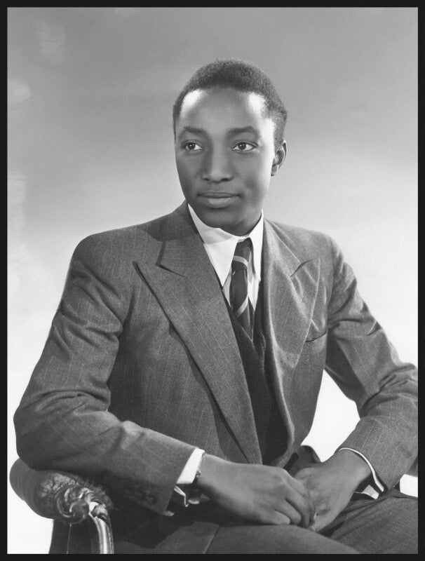 Sir edward frederick william david walugembe mutebi luwangula mutesa ii, kabaka of buganda npg x73138