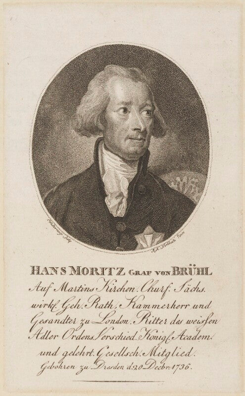 Hans moritz von brühl npg d14874