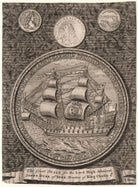 The Great Seal for King James II when Duke of York with heads of King Charles II and King James II NPG D18588