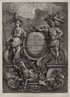 Frontispiece to the Kit-cat Club mezzotints NPG D33090