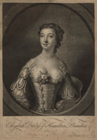 Elizabeth (née Gunning), Baroness Hamilton of Hameldon NPG D7111