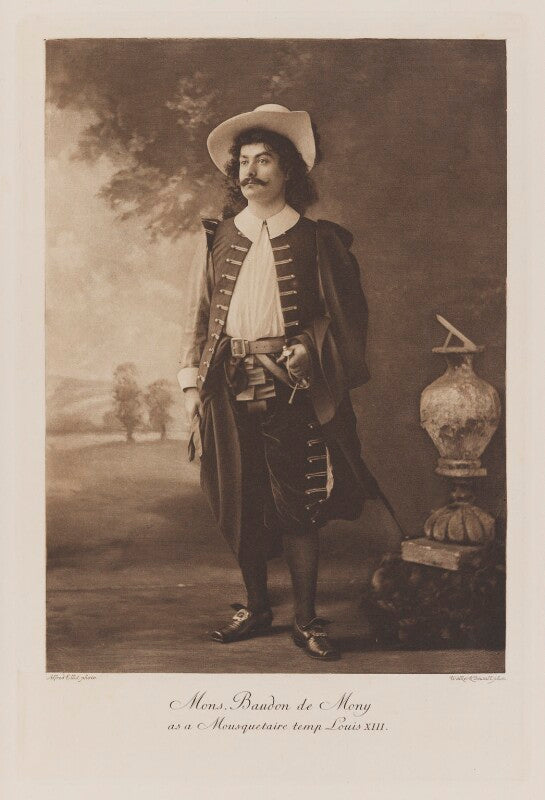 Monsieur baudon de mony as a musketeer in the time of louis xiii npg ax41025