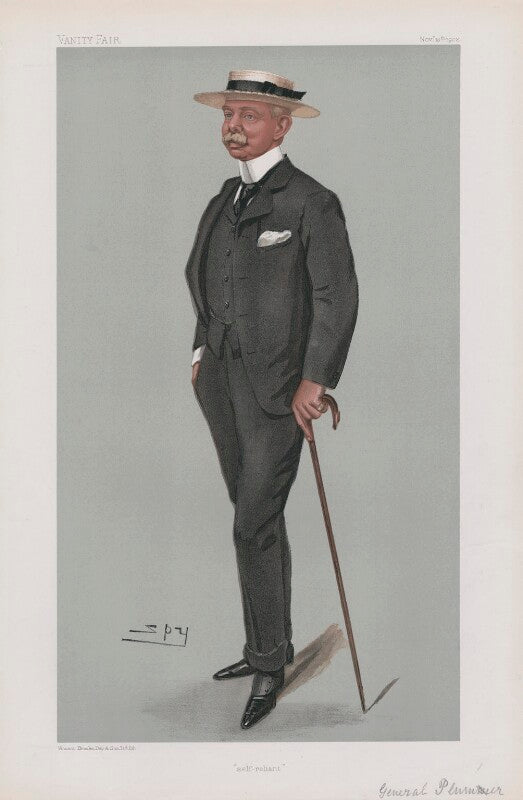 Herbert plumer, 1st viscount plumer ('men of the day. no. 857.') npg d45144
