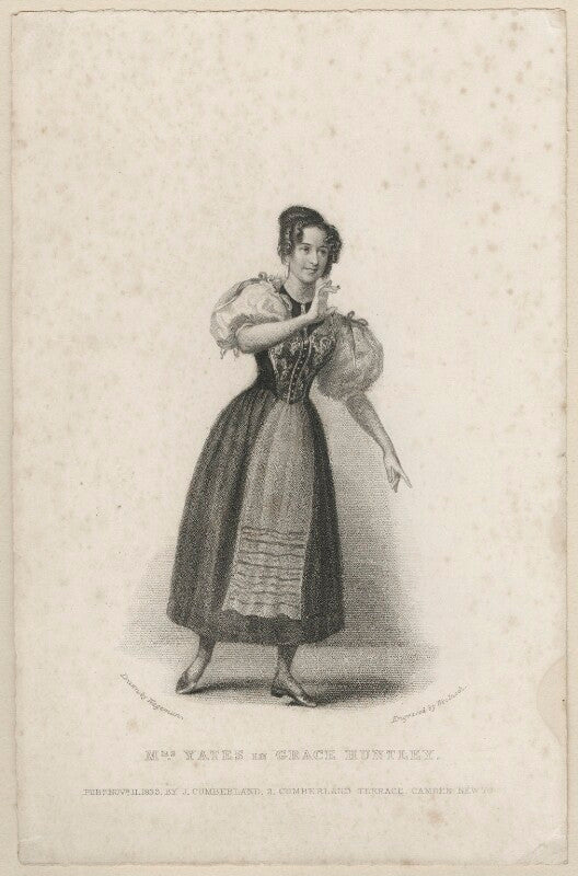 Elizabeth yates (née brunton) in 'grace huntley' npg d38550