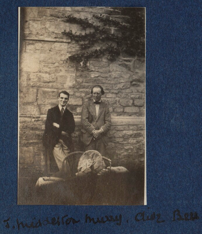 John middleton murry; clive bell npg ax140495