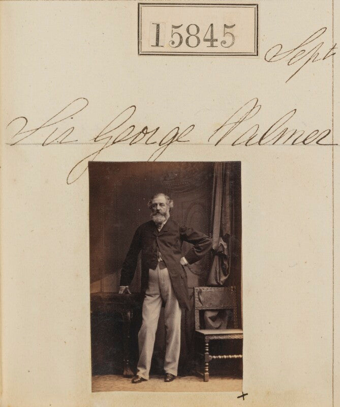 Sir george joseph palmer, 3rd bt npg ax63775