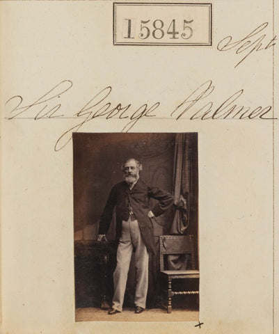 Sir George Joseph Palmer, 3rd Bt NPG Ax63775