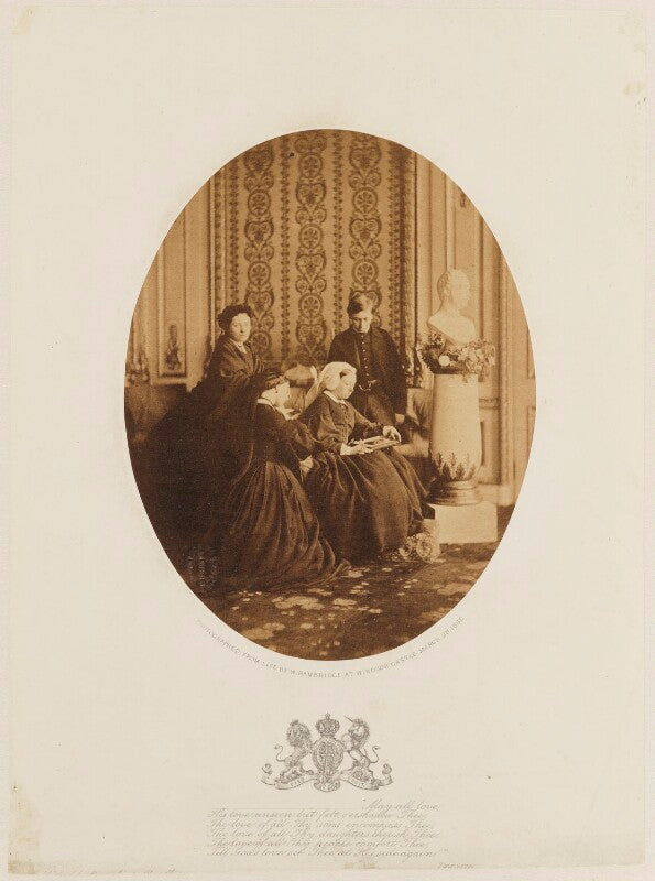 Royal mourning group, 1862 npg p27