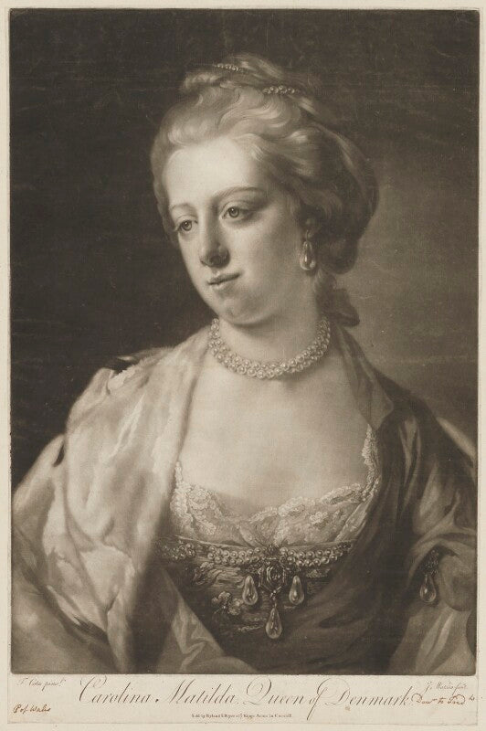 Caroline matilda, queen of denmark npg d33049