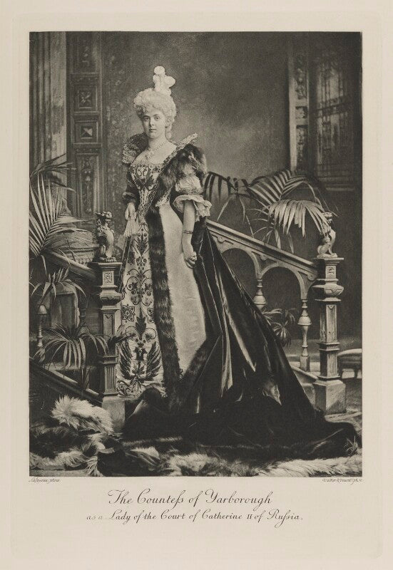 Marcia amelia mary (née lane fox), countess of yarborough as a lady of the court of catherine ii of russia npg ax41124