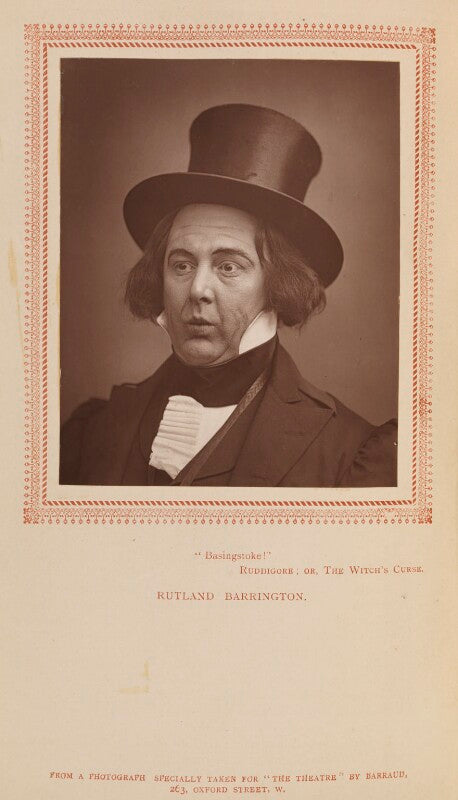 Rutland barrington (george rutland barrington fleet) as sir despard murgatroyd in 'ruddigore' npg ax9302