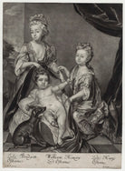 Lady Bridget Williams (née Osborne); Lord William Henry Osborne; Mary Cochrane (née Osborne), Countess of Dundonald NPG D31008