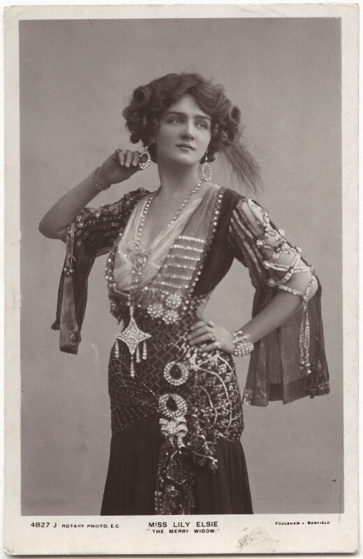 Lily elsie as sonia in 'the merry widow' npg x135274