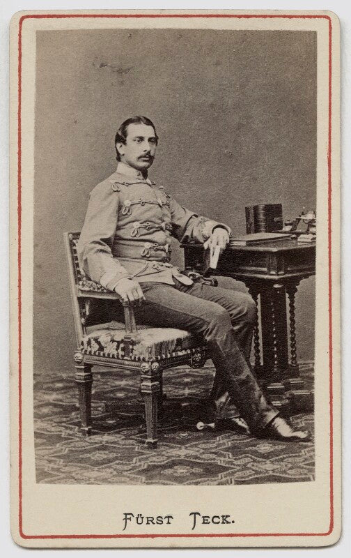 Prince francis, duke of teck npg ax46183