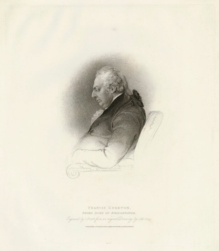 Francis egerton, 3rd duke of bridgewater npg d32101