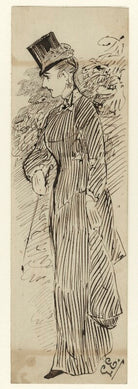 Figure study of an unknown woman NPG D23220