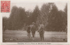 Edward VII and the Prince of Wales hunting (King George V; King Edward VII) NPG x196907