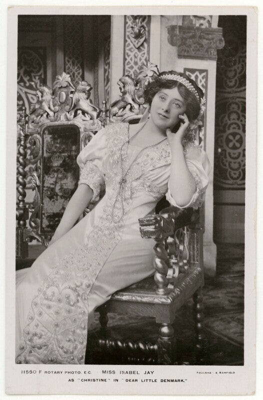 Isabel jay as 'christine' in 'dear little denmark' npg x201162