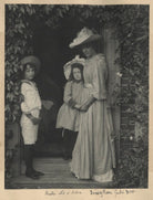 Leopold Hamilton Myers; Silvia Constance Myers; Eveleen Myers (née Tennant) NPG Ax68395