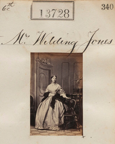Mrs Wilding Jones NPG Ax63359