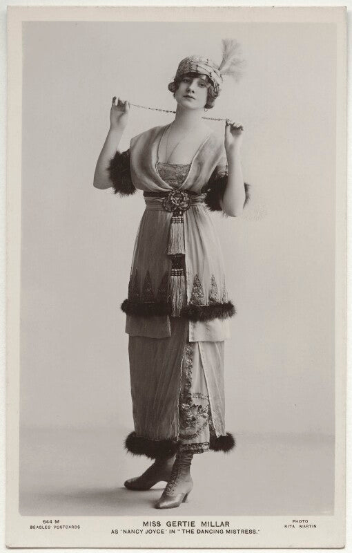 Gertie millar as nancy joyce in 'the dancing mistress' npg x131565