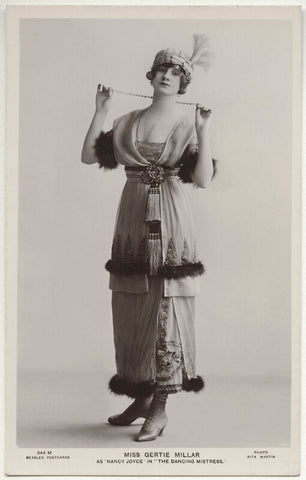 Gertie Millar as Nancy Joyce in 'The Dancing Mistress' NPG x131565