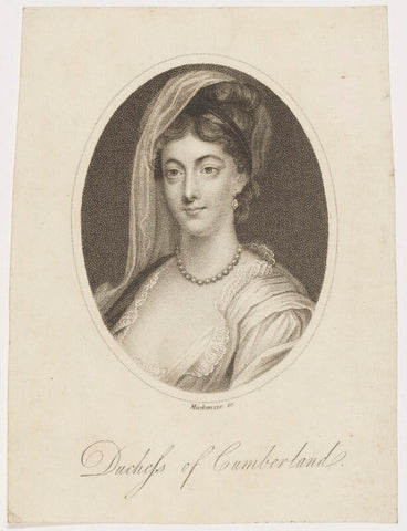 Anne (née Luttrell), Duchess of Cumberland and Strathearn NPG D23539
