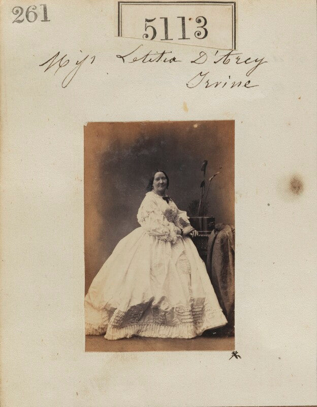 Letitia d'arcy irvine npg ax55116