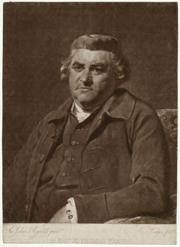 Thomas warton the younger npg d37861