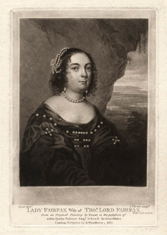 Anne (née de vere), lady fairfax npg d1923