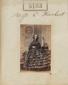 Miss C. Herbert NPG Ax55186