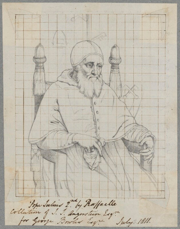 Pope julius ii (giuliano della rovere) npg d17424