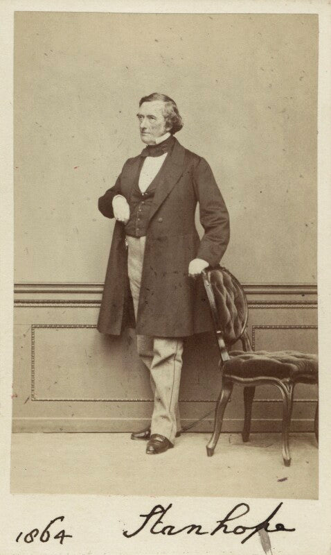 Philip stanhope, 5th earl stanhope npg ax30356