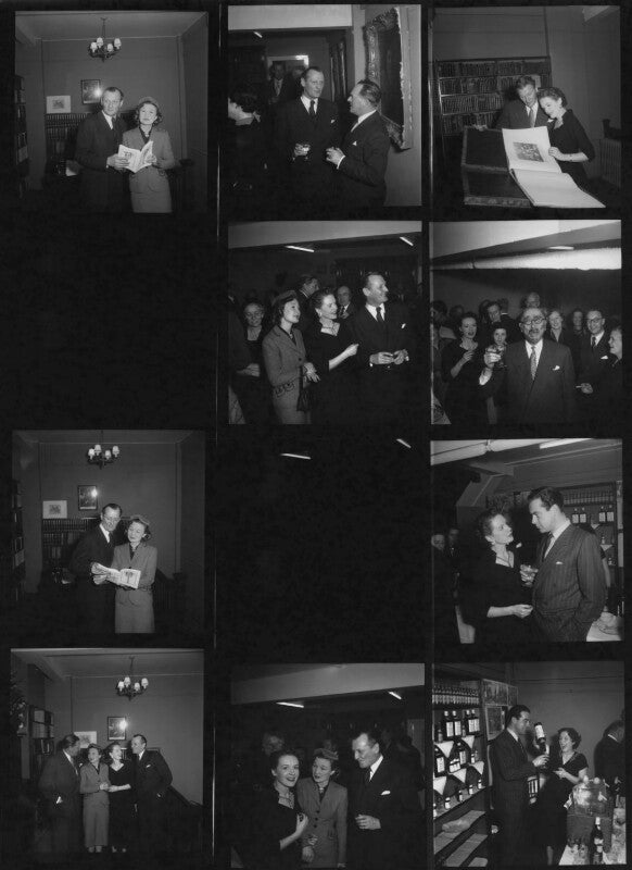 Party in bookshop npg x195563