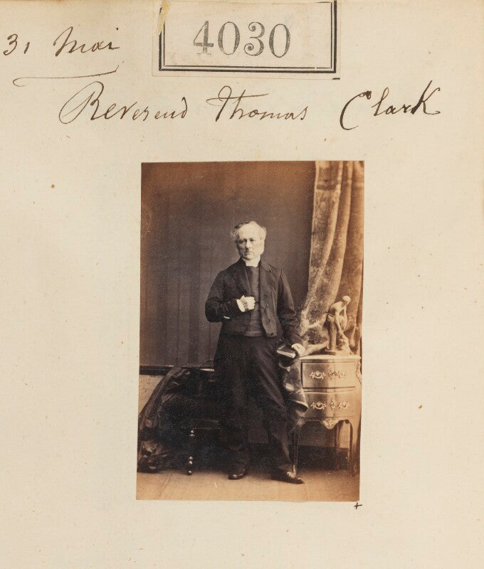 Reverend thomas clark npg ax54045