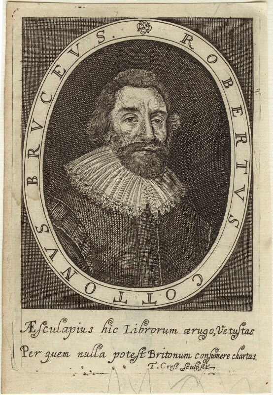 Sir robert bruce cotton, 1st bt npg d33596