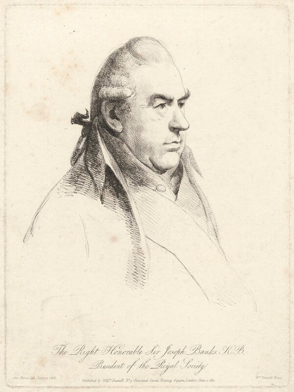 Sir joseph banks, bt npg d7496