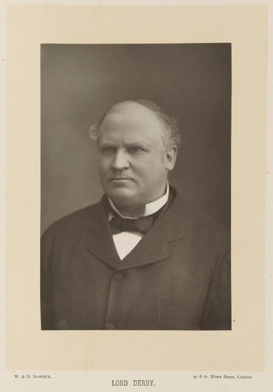 Edward henry stanley, 15th earl of derby npg ax15911