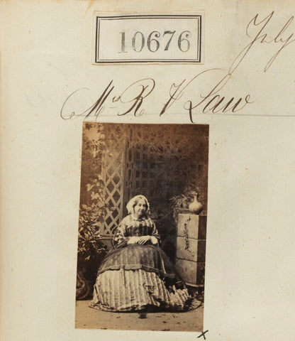 Mrs R.V. Law NPG Ax60387