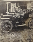 Ray Strachey in her Rover NPG Ax160797