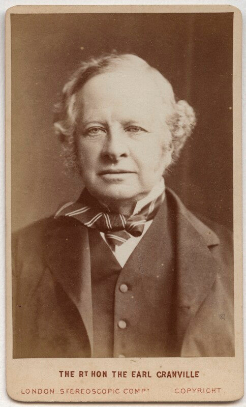 Granville george leveson gower, 2nd earl granville npg x24405