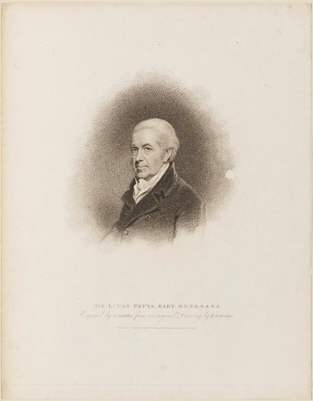 Sir lucas pepys, 1st bt npg d14471