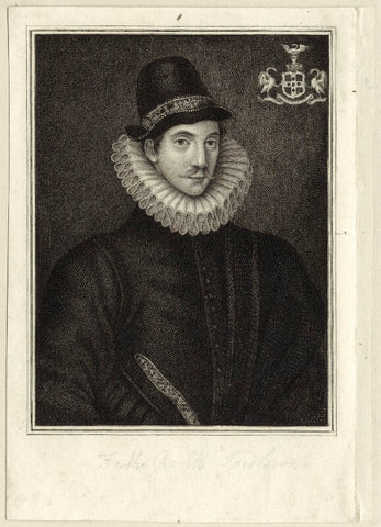 Fulke Greville, 1st Baron Brooke of Beauchamps Court NPG D25852