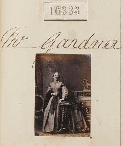 Mrs Gardner NPG Ax64247