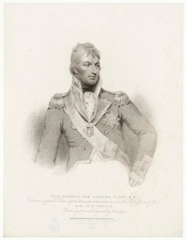 Sir samuel hood, 1st bt npg d35955