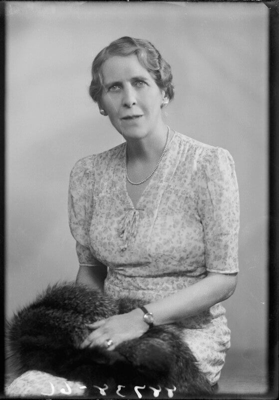 Sybil (née orde browne), lady dobbie npg x178470