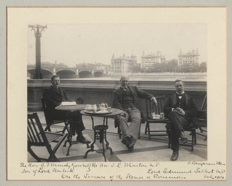 'On the Terrace of the House of Commons' NPG x135138